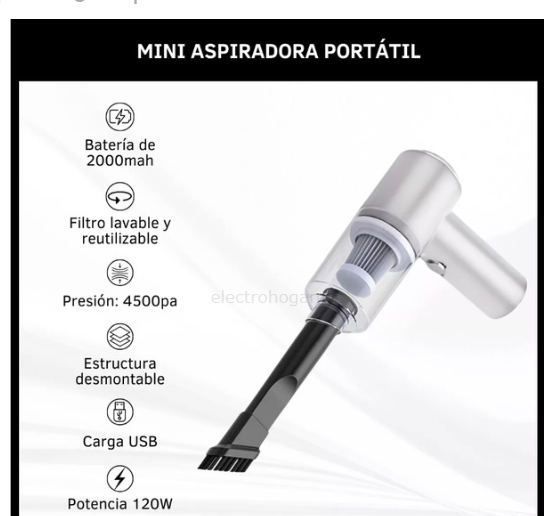 Aspiradora Portátil